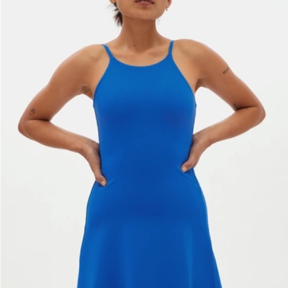 Girlfriend Collective Float Naomi Dress Ultramarine